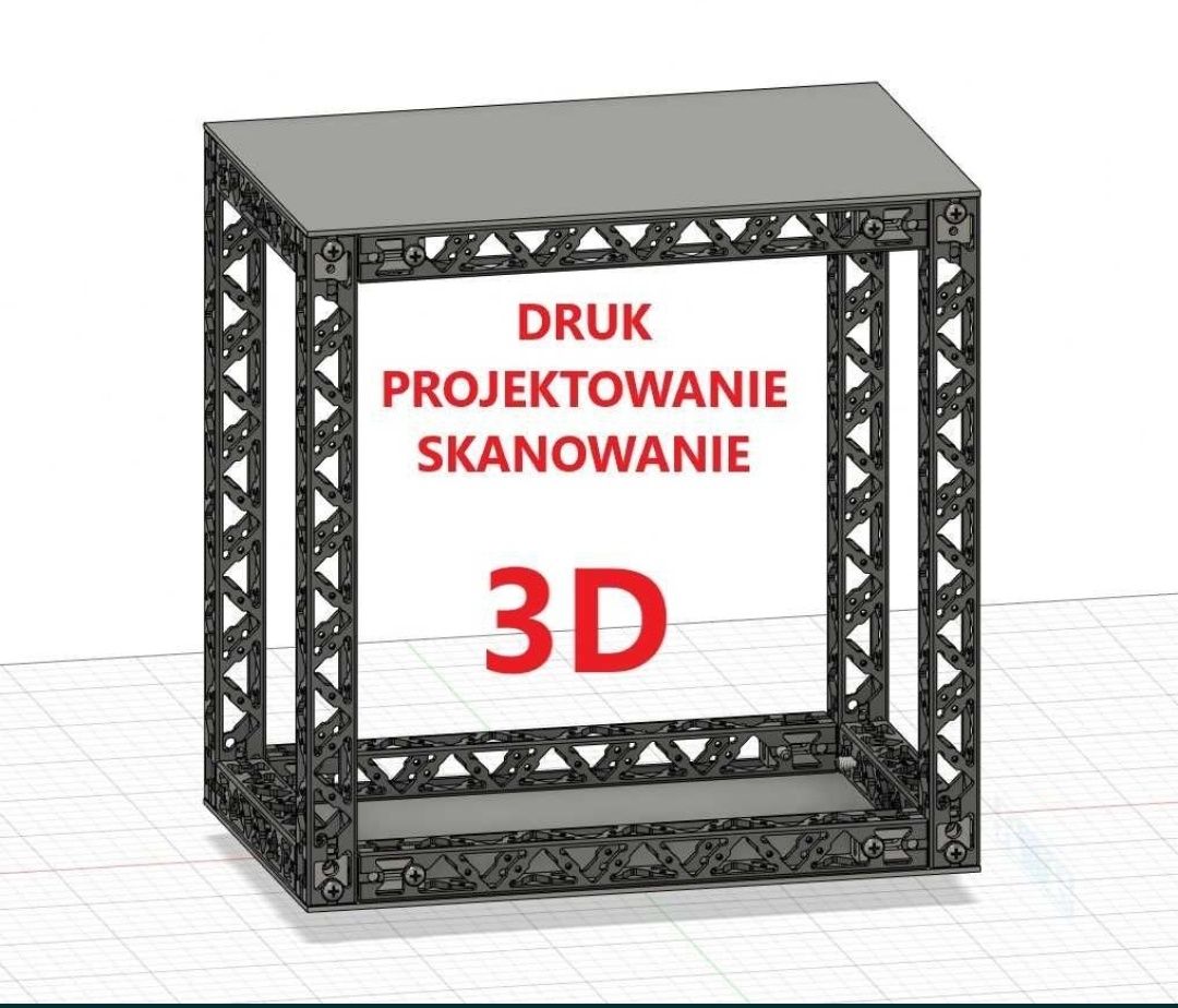 Druk 3D / Projektowanie / Skanowanie 3D