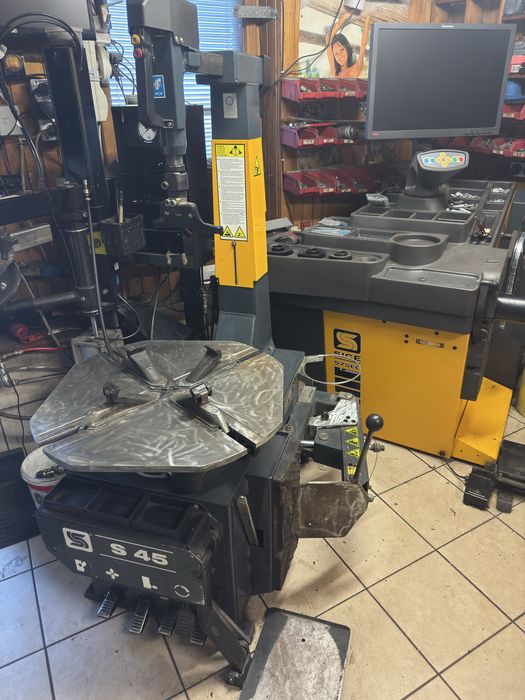 Maszyny do zakladu wulkanizacyjnego klasy premium. W super stanie