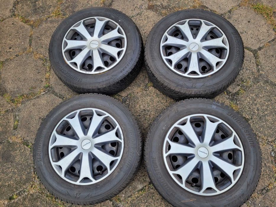 Koła zima zimowe 15 ET37 5x105 Opel Astra J K 195/65/15 2020r Kołpaki