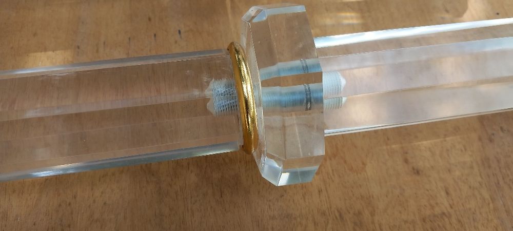 Pés para mesa em acrilico