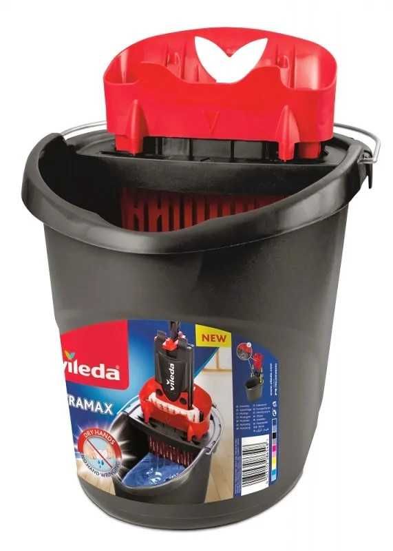 Zestaw Vileda Ultramax BOX - mop płaski 35cm+ wiadro 10l