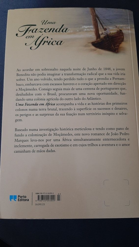 Livro "uma fazenda em África"