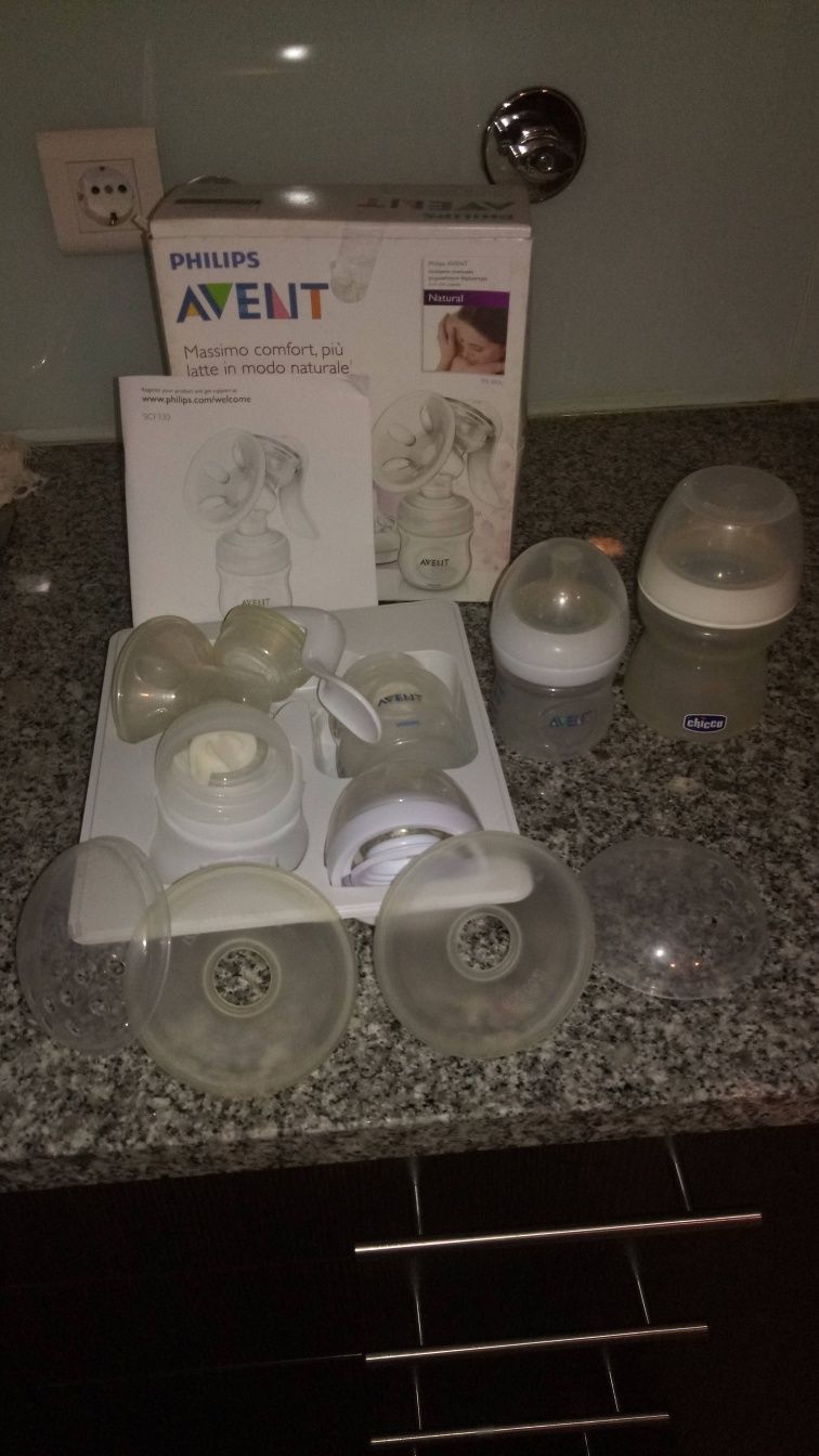 Bomba de tirar leite marca Philips