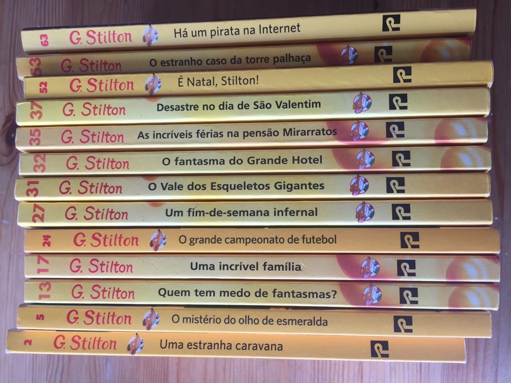 Livros Gerónimo Jerónimo Stilton