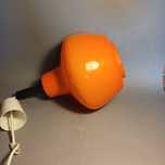 Szklana lampa prl