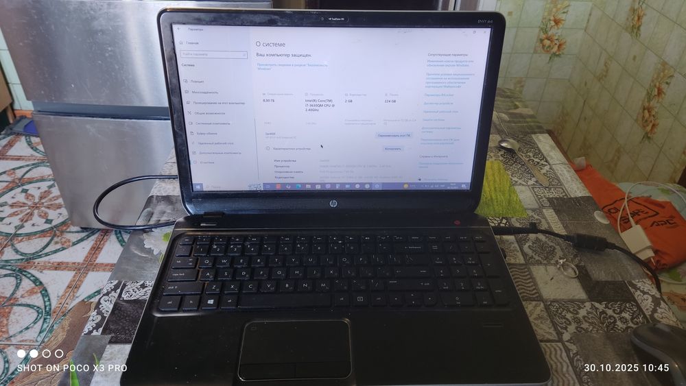 HP ENVY dv6  Intel®Core I7 NVIDIA ноутбук б/у