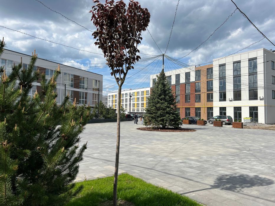 2-кімнатна квартира 47,5 м²  — з кухнею-вітальнею 19 м²