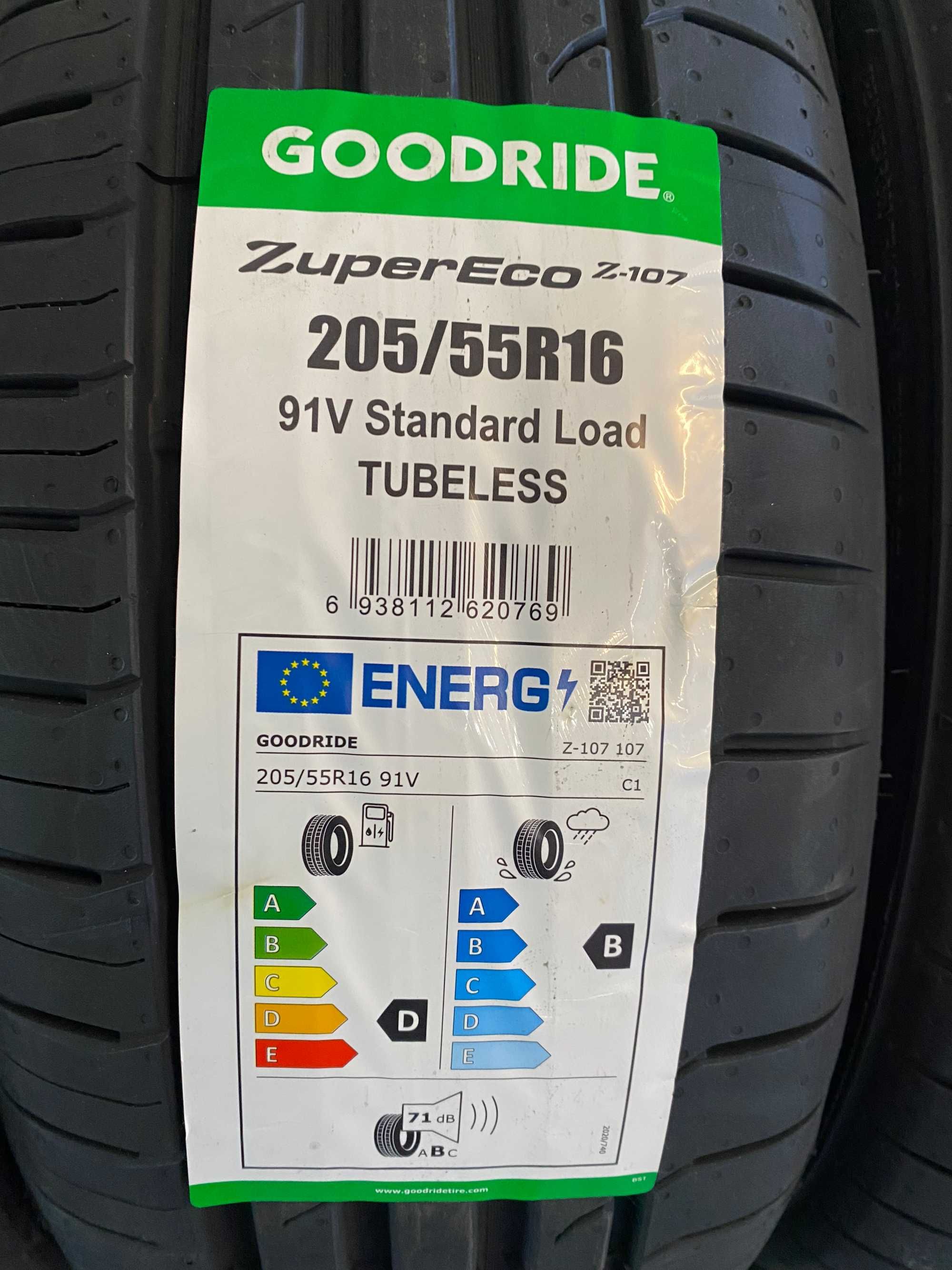 4x 205/55 R16 91V Goodride ZuperEco Z107 letnie 2szt. 4szt. 2024 NOWE!