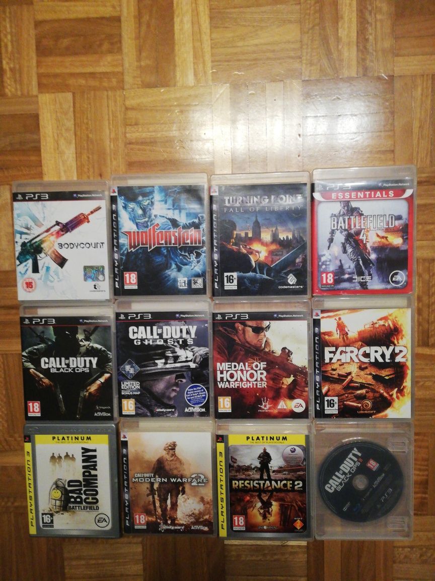 Vários jogos PS3