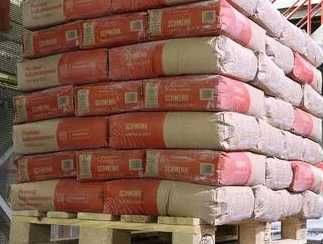 oddam gruz - związany cement w workach