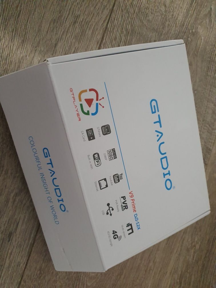 Tuner satelitarny Gtmedia gt media v9 prime gtaudio