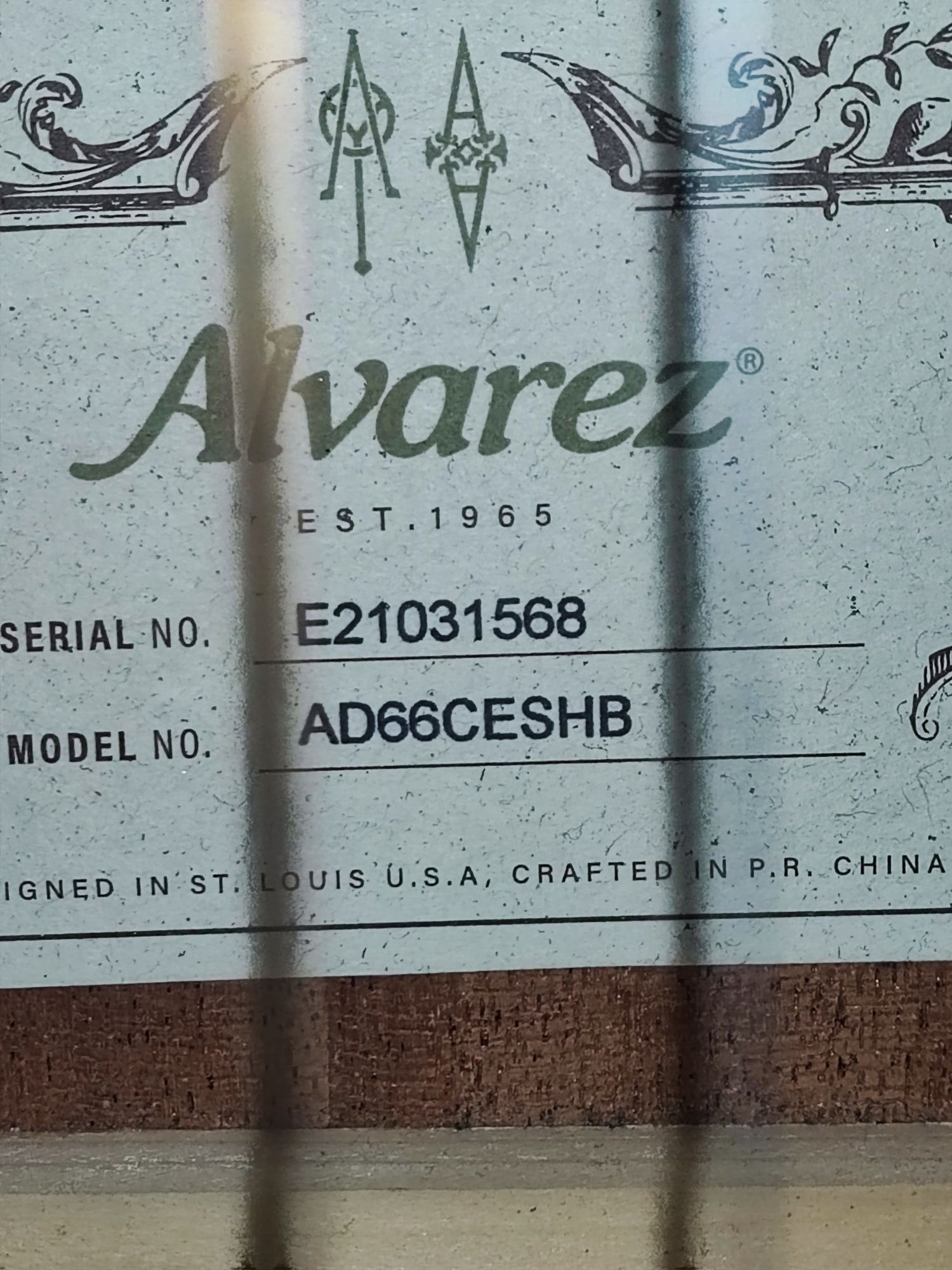 Gitara elektro-akustyczna ALVAREZ  AD66CE SHB + pokrowiec GEWA PREMIUM