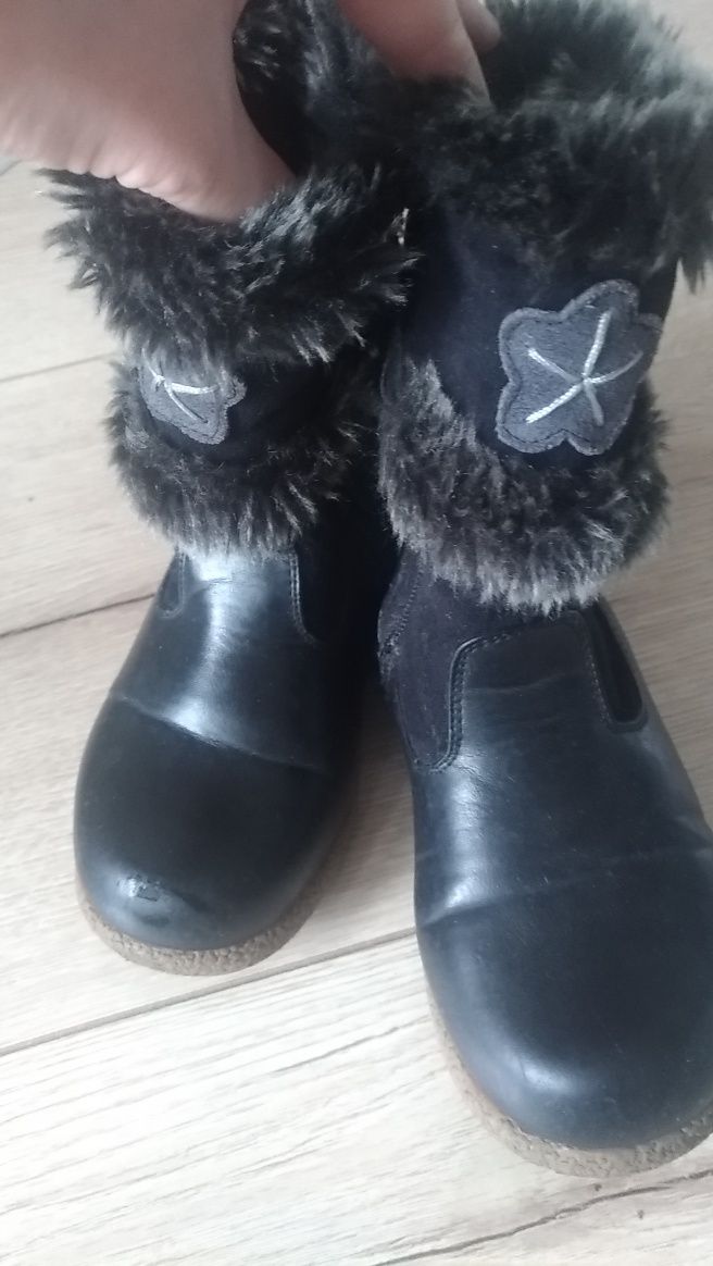 Buty zimowe kozaki  dziewczynki
