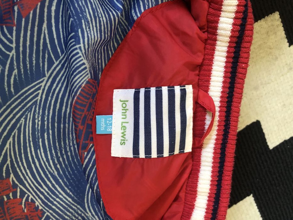 Kamizelka bezrekawnik czerwony John Lewis 86