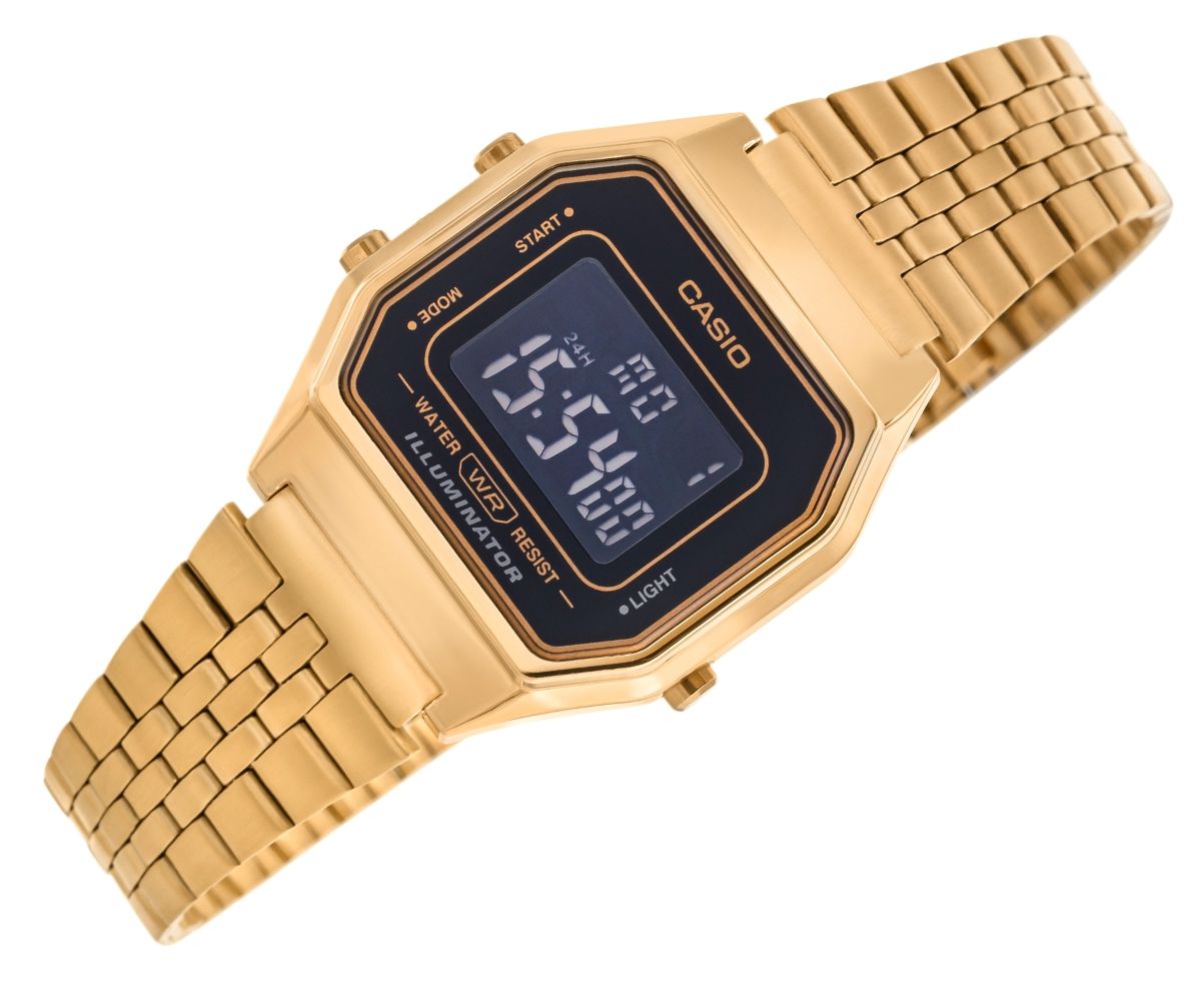 zegarek damski casio vintage la680wga-1bdf + box