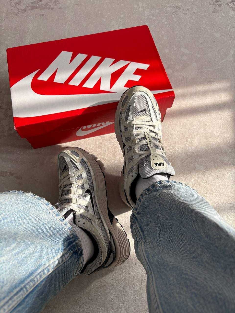 Nike P-6000 Platinum Tint Black