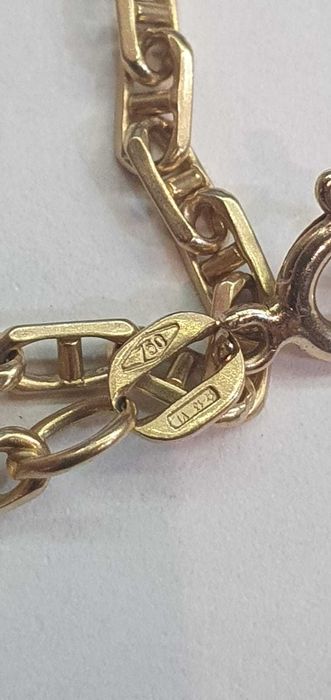 Łańcuszek złoty 18 k /750/ 13,29 g.68 cm - Madej Gorlice Mickiewicza -