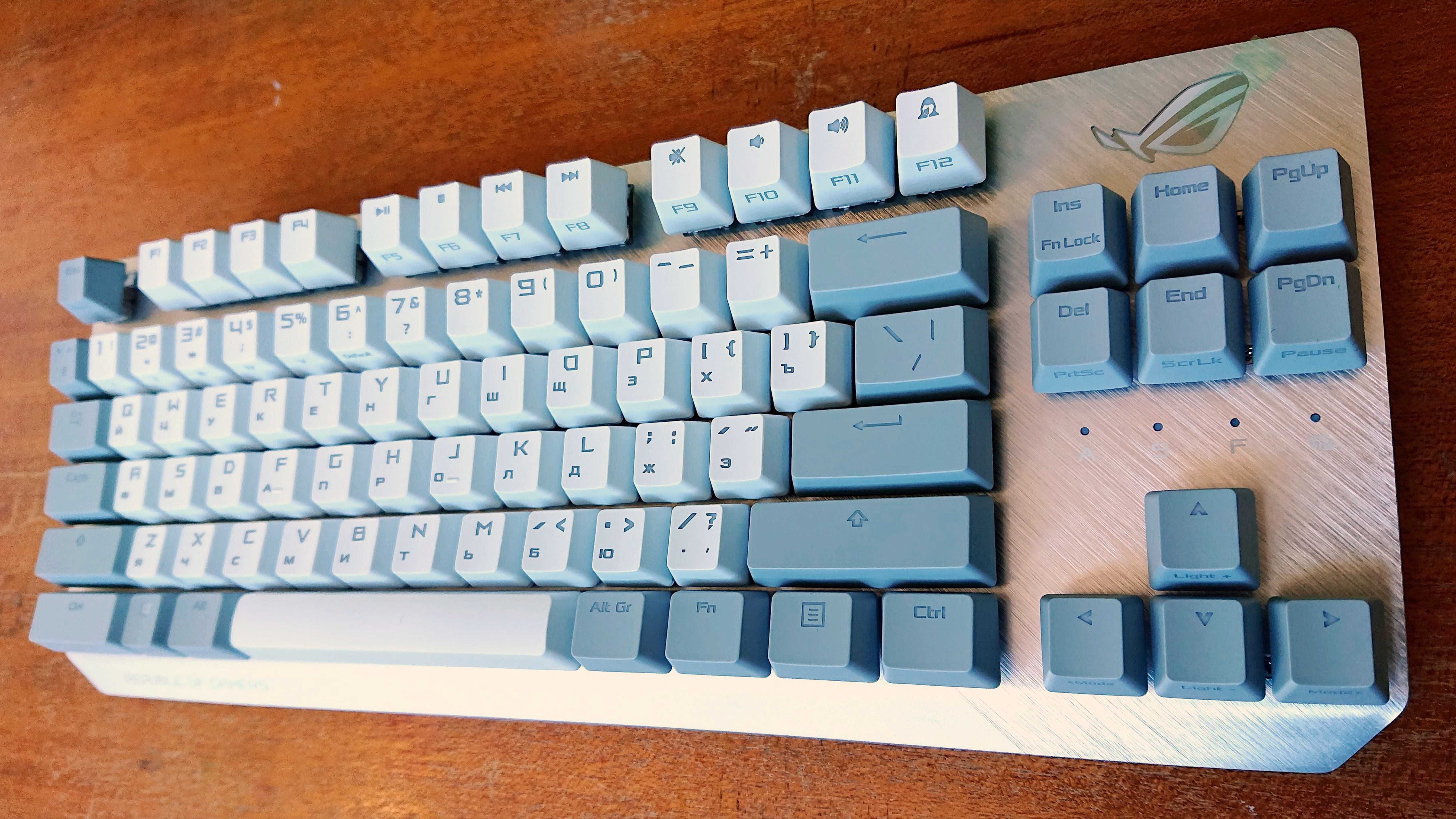 НОВА механічна ігрова клавіатура ROG Strix Scope NX TKL MoonlightWhite