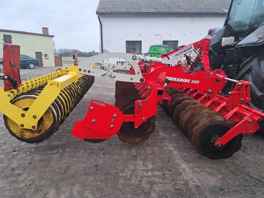 Sprzedam talerzówkę Pottinger Terradisc 3501 cena brutto