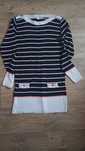 Sweter S pasiasty