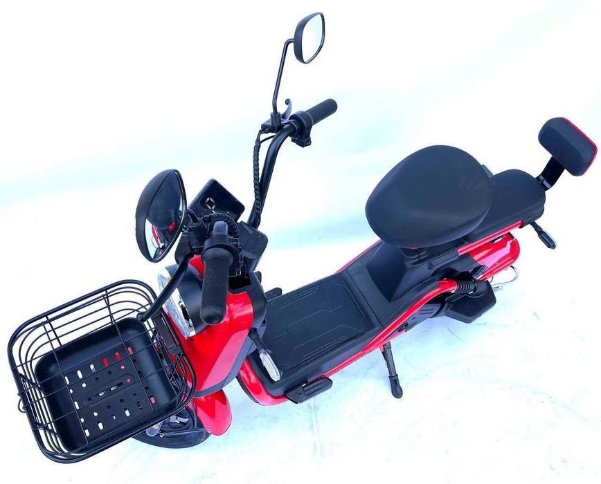Електричний велосипед Crosser CR2 800W (графенові акб 60V/24Ah)Красный