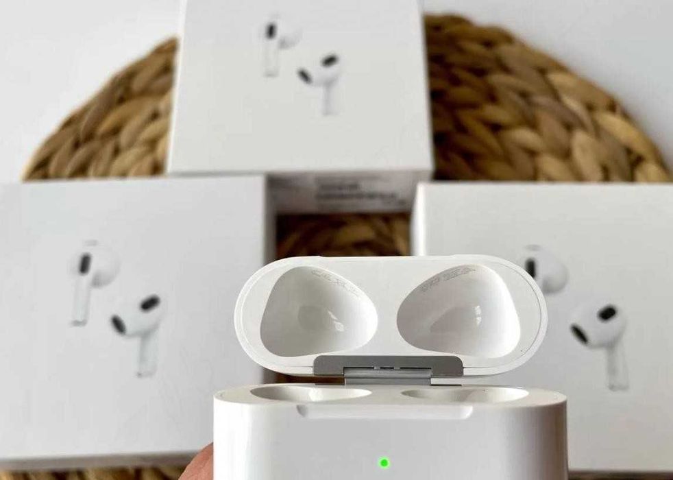 Бездротові навушники аірподс 3 Lux якість + чохол у подарунок!!