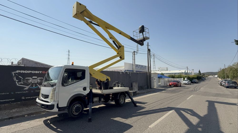 RENAULT MAXITY 130cv GRUA CESTO 23 METROS SÓ 126.000km #OPORTUNIDADE##