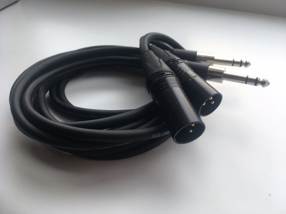 Кабель микрофонный XLR/XLR,XLR/TRS