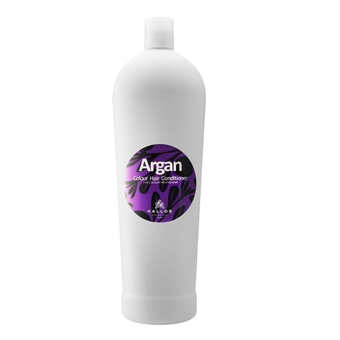 Odżywka do włosów farbowanych Argan Kallos - 1000ml