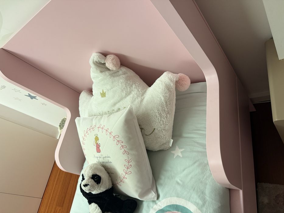 Cama extensivel IKEA Busunge 80 x 200 menina criança