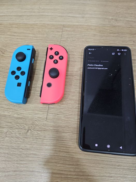 Vendo Nintendo Switch Original + acessórios. Testado e em ótimo estado