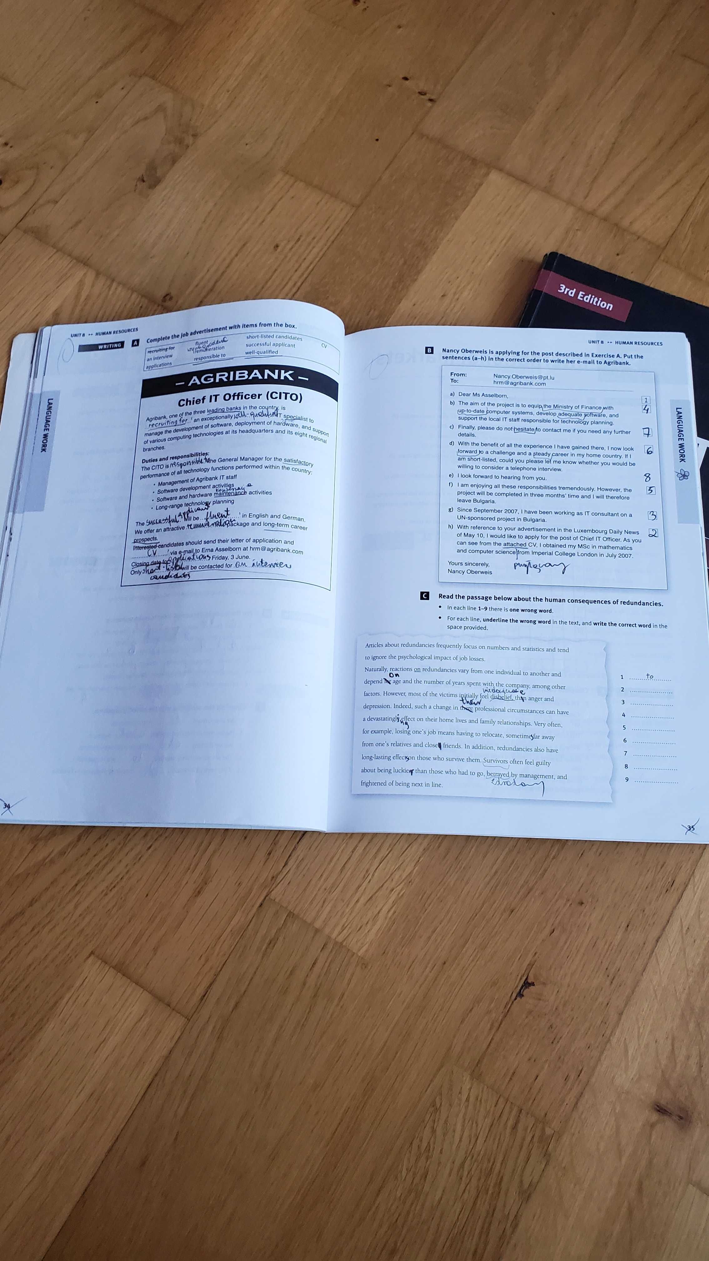 Market Leader Intermediate 3rd edition + CD