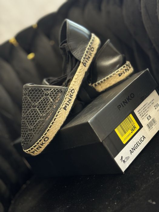 Sandalki pinko espadryle 37 nowe