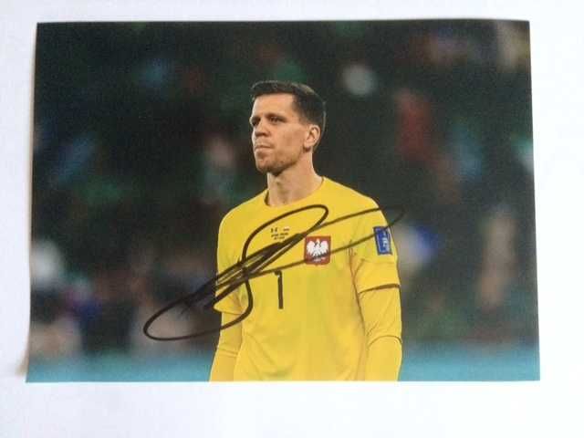 Wojciech Szczęsny oryginalny autograf