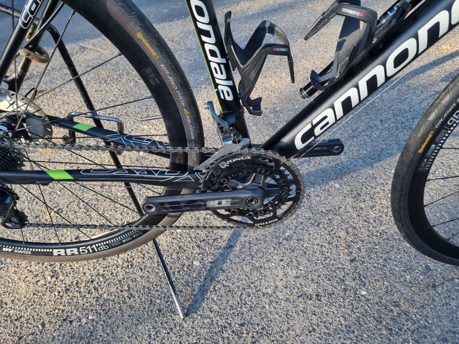 Rower szosowy kolarka Cannondale Caadx Dt Swiss Rotor Shimano Ultegra