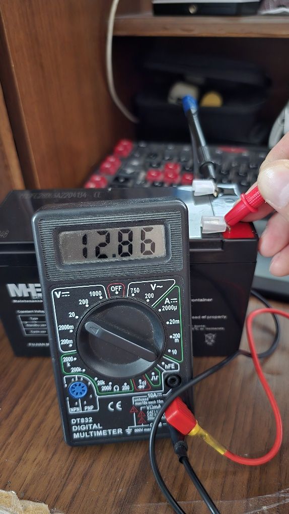 Акумулятор батарея для ДБЖ (ИБП) MHB MS7-12 (7Агод/12В) ЧИТАТИ ОПИС!