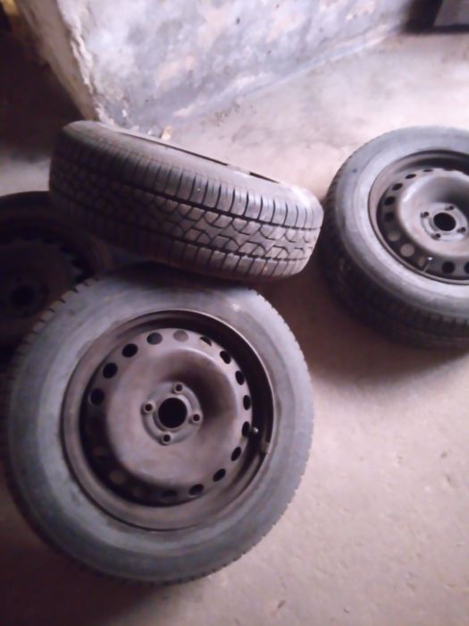 Koła 15 zdjęte że scenica 2