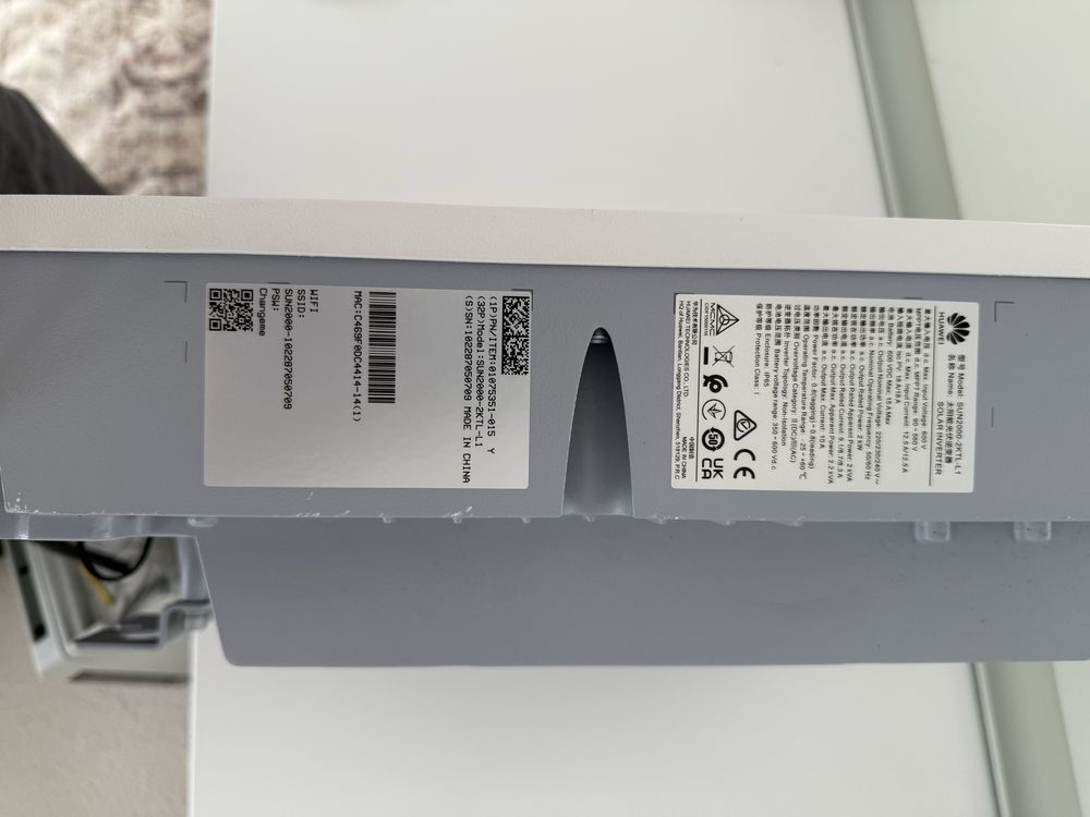 Inversor Solar Hibrido Huawei SUN2000 2 KTL