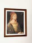 Quadro Albrecht Durer: Portrait of the Artist Holding a Thistle - 1493