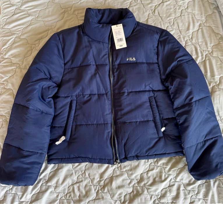 Стьобана куртка Fila з глітером