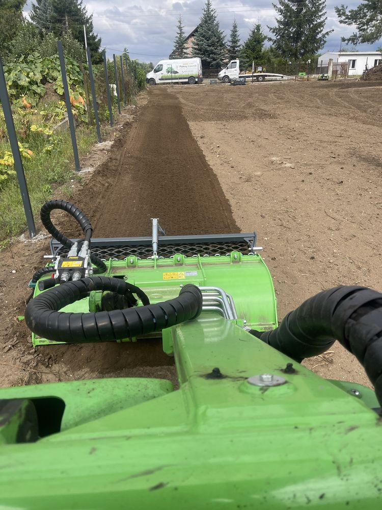 Zakładanie trawników / równanie terenu / automatyczne nawadnianie