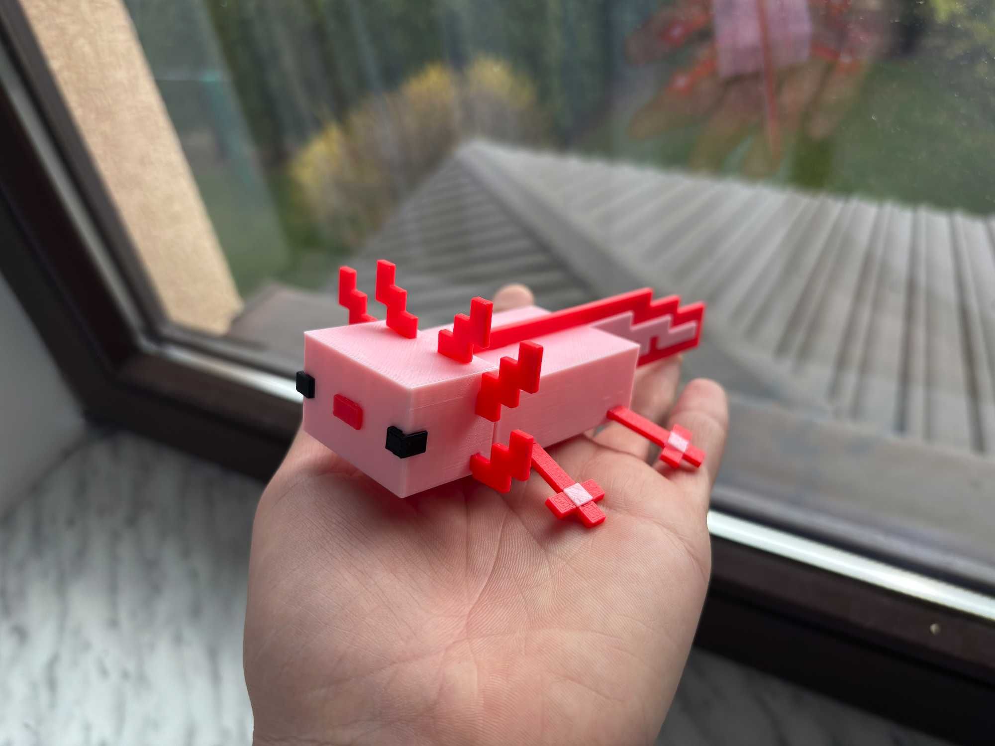 Aksolotl - Minecraft 3D