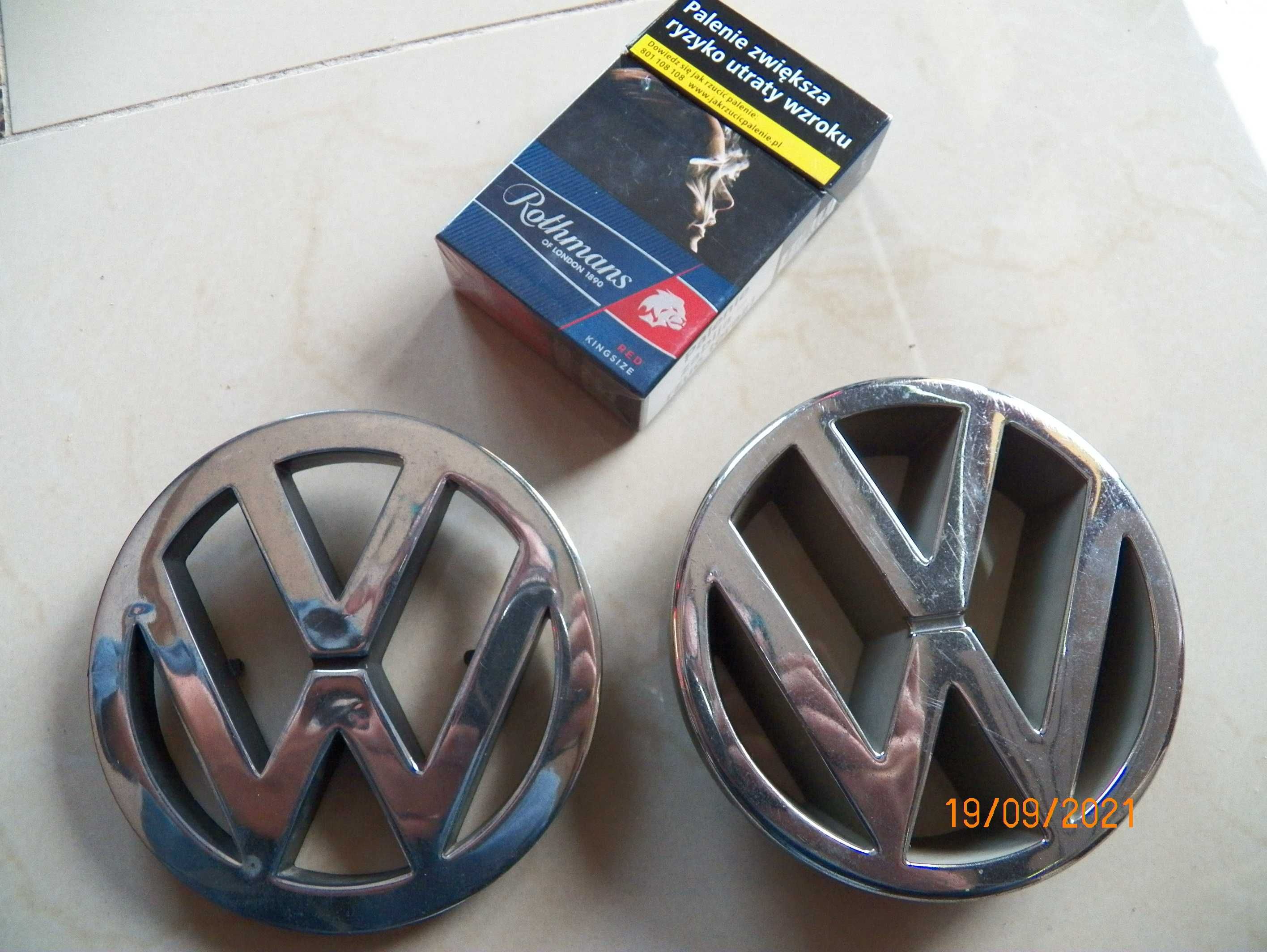 Logo, znaczek, emblemat Volkswagen, VW.