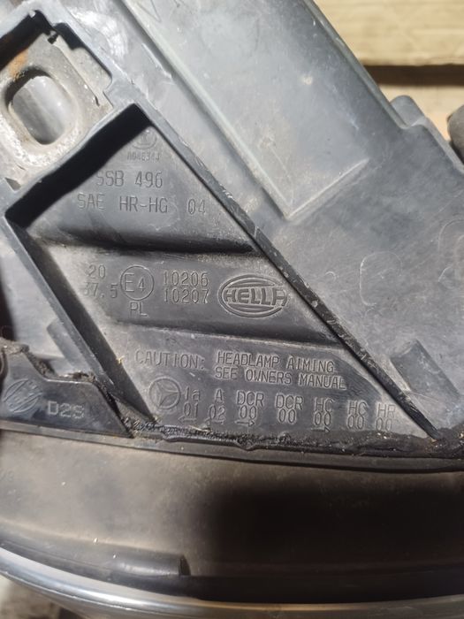 Mercedes-Benz ML 164 W164 передні фари світло оптика НЕ АНГЛІЄЦЬ