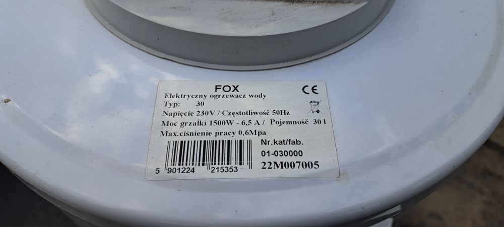 Elektryczny ogrzewacz wody