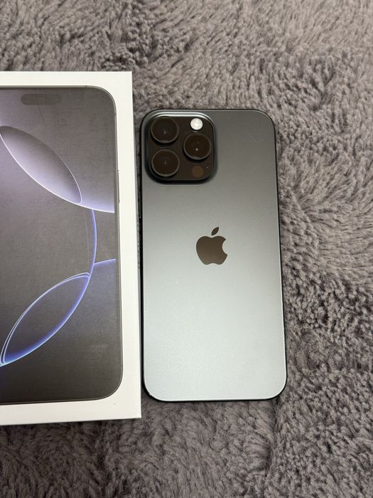 Apple iphone 16 Pro Max 256 Black