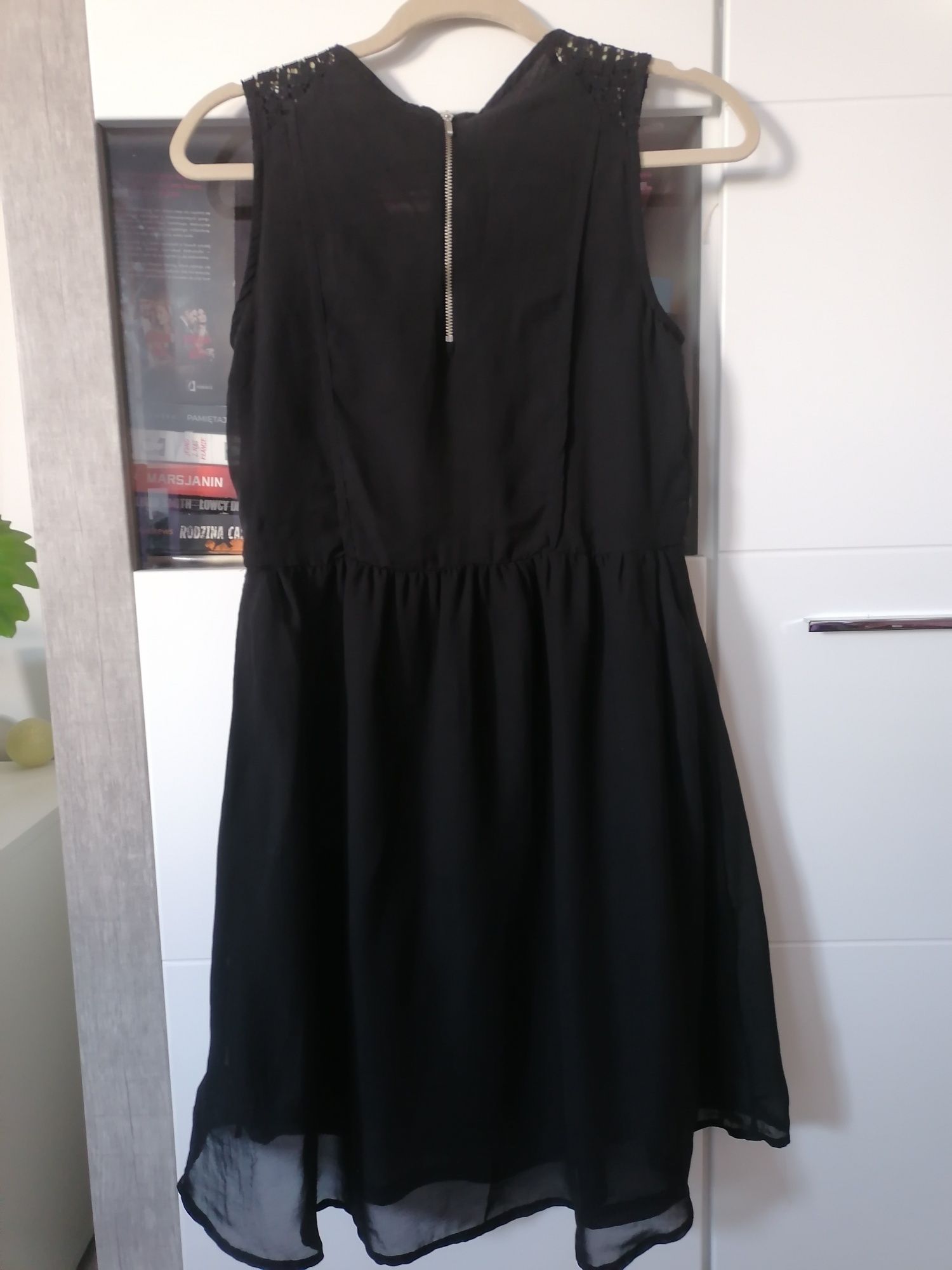 Czarna sukienka hm 36