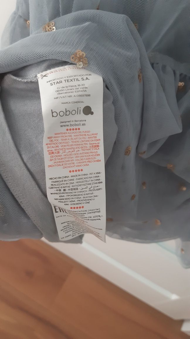 NOWA sukienka hiszpańskiej marki Boboli + prezent