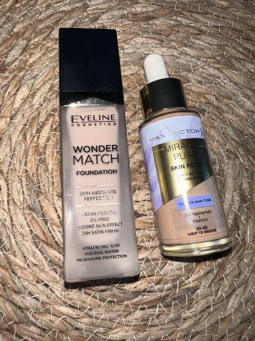 2 poklady ciemne eveline wonder match i max factor