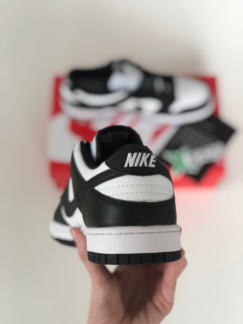 Мужские кроссовки Nike SB Dunk Black&white. Размеры 39-45